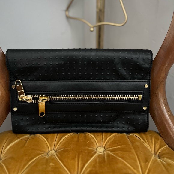 Milly Black Clutch/Shoulder Bag - Picture 2 of 13